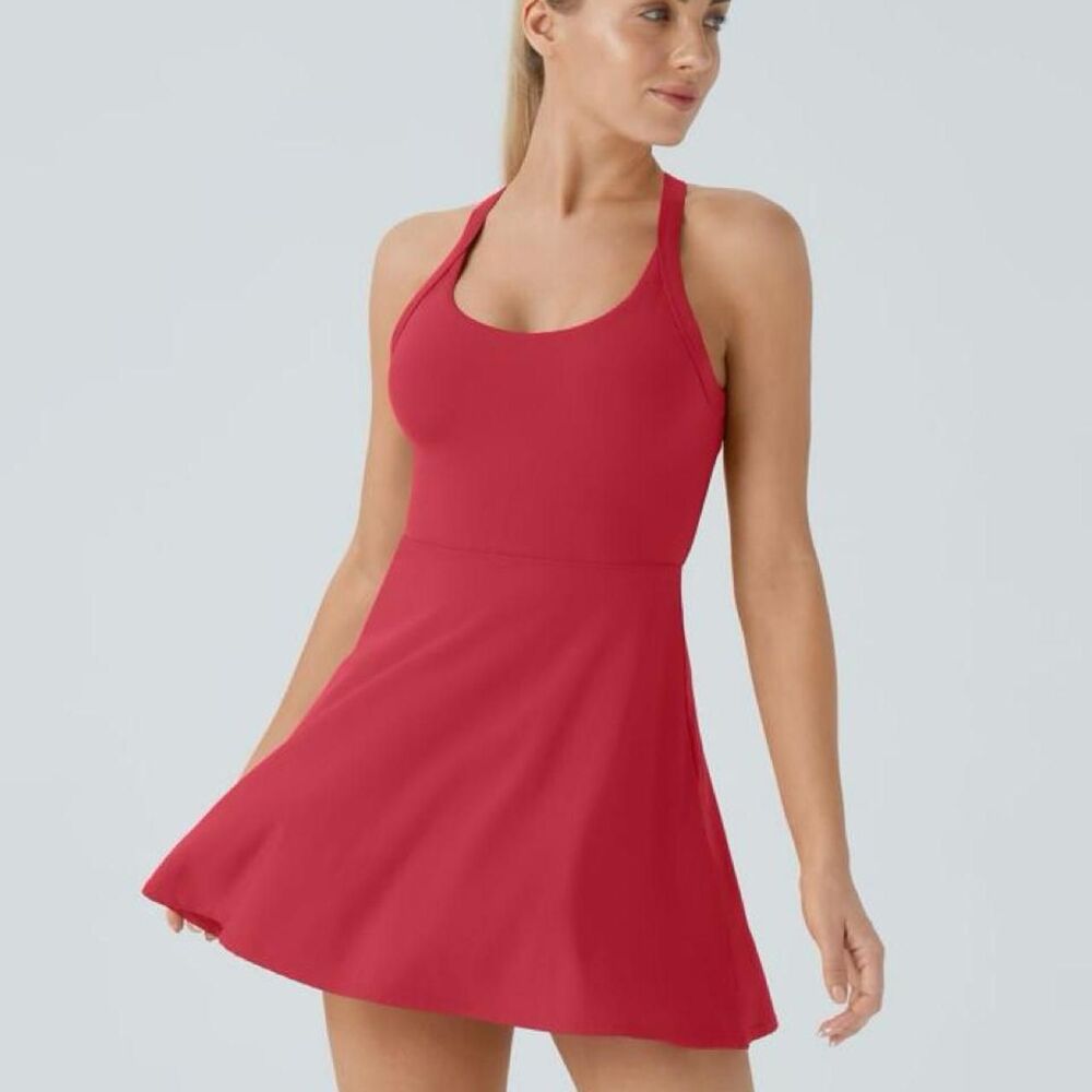 Halara Backless Twisted Dress S